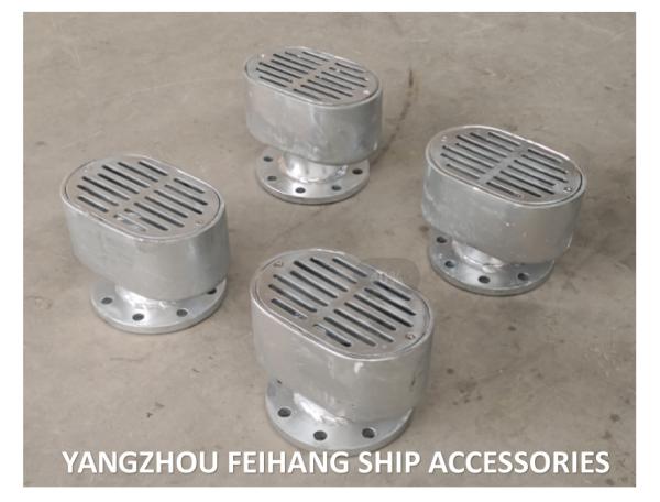 TBS150 Cb/T3885-2004 Oval Hot Dip Galvanized Deck Leakage Port / Marine Hot Dip Galvanized Oval Deck Leakage Port