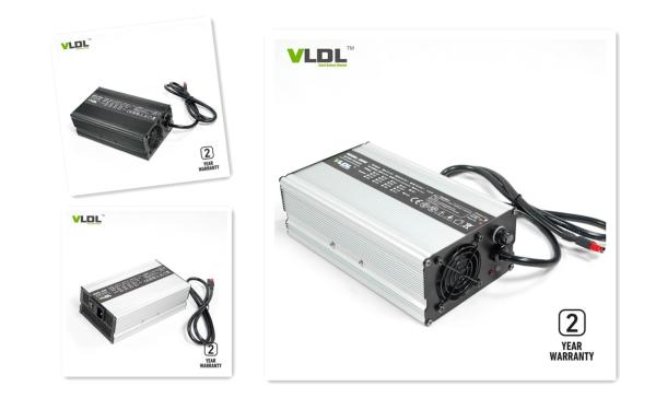 54.6V 58.4V 58.8V Electric Motorcycle Battery Charger Max 10 Amps 600W Fast Charging And Automatic