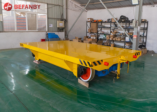 30T Factory Use Elctrical Flatbed Transfer Carts
