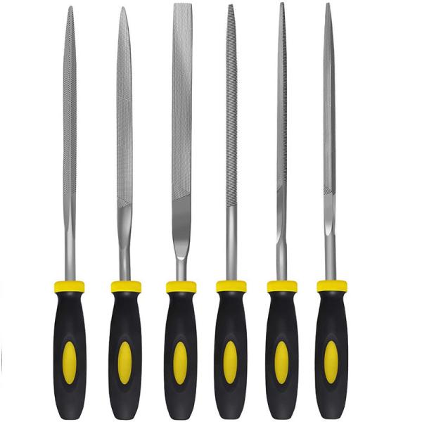 Conjunto de ficheiros de agulhas de manuseio de cores duplas 5PCS 6PCS 10PCS 4*160mm para indústria