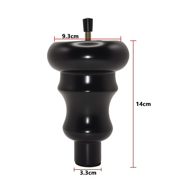 Gourd-shaped Wooden Furniture Legs Sofa Beds Cabinets and Dining Tables High-quality Apartment Coffee Table Legs