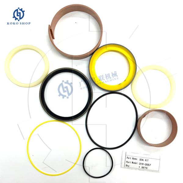 324-0411 o crescimento do cilindro hidráulico massacrou o selo do óleo 319-3557 324-0356 do jogo 319-3556 do selo para CATEEEEE Bulldozer Parts