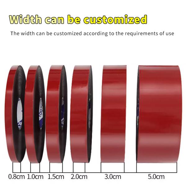 Pressure Sensitive White / Black Rubber Adhesive EVA Foam Tape For Carton Sealing