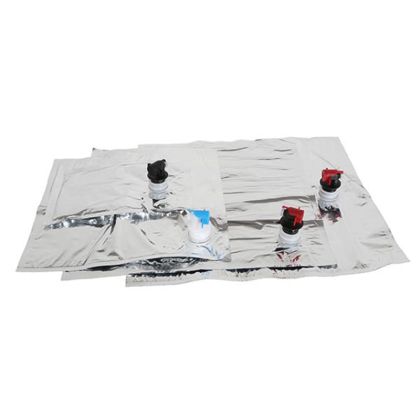 Bolso de encargo del BABERO 3L en la hoja Juice Coffee Tea Wine Aseptic de la categoría alimenticia de la caja con la espita