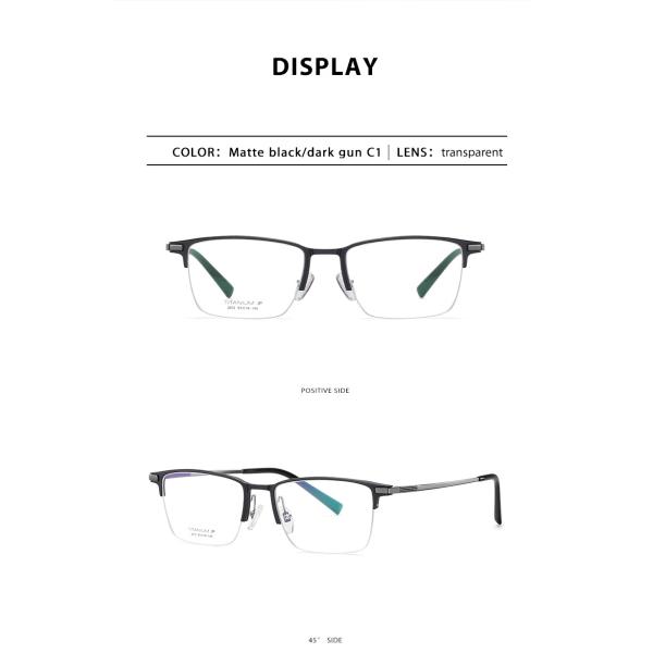 Взрослых Очкиes титана Mg Al винт чистых гибкий съемный