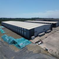 Custom Steel Structure Warehouse with Concrete Foundation