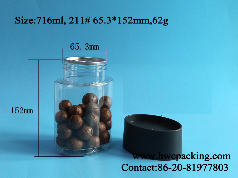Опарник Stackable 716ml ЛЮБИМЦА пустых печениь гаек миндалины овальный пластиковый