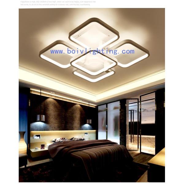 Acrylic Cover Materal Remote  Control  LED Ceiling  Light  LED Lamp White Aluminum
