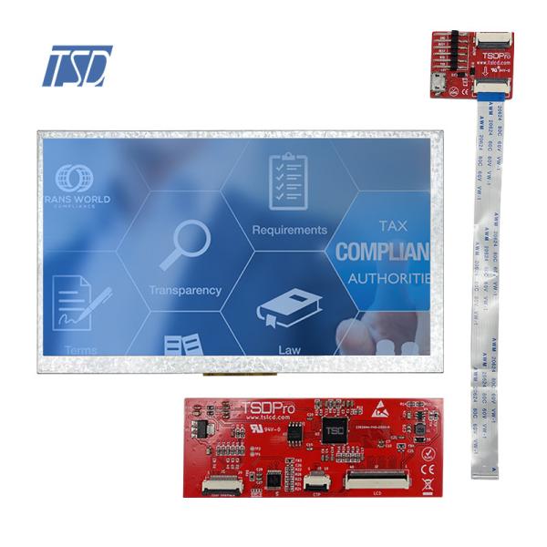 HMI Serial Solution 800x480 Touch Screen Smart LCD Module Interface UART 7'