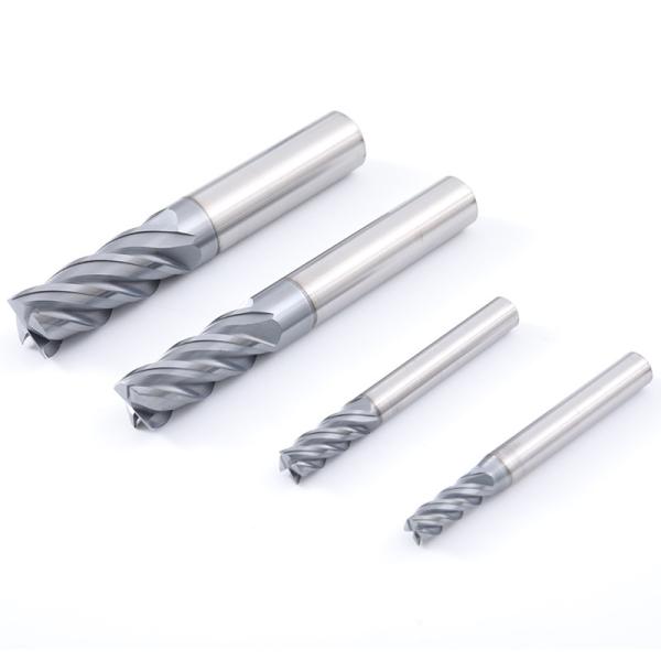HRC55 HRC45 Metal Milling Cutter Solide 8 Millimeters Carbide Metal Drill Bits