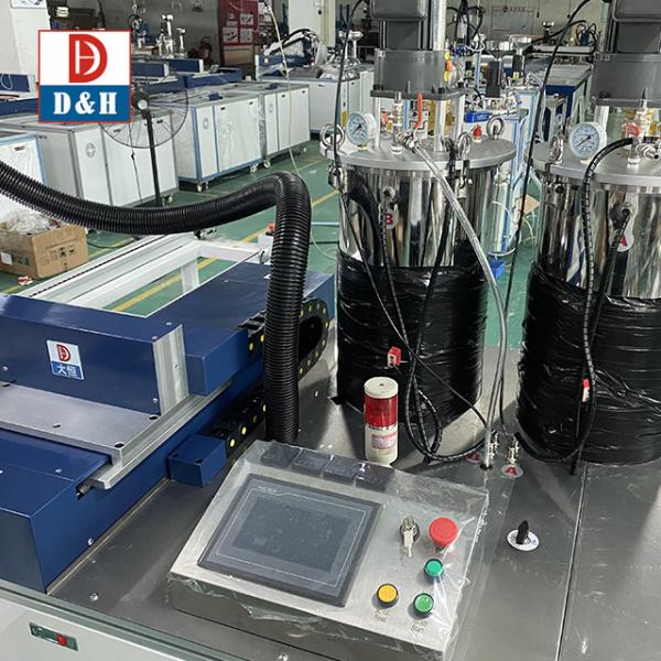 Dispensador de mistura de líquidos de cola de dois componentes de autolimpeza para dosagem rápida e precisa
