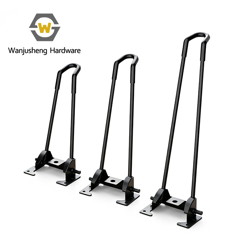 Heavy-duty Portable Foldable Table Leg Brackets Iron Wire Furniture Leg Accessories for Outdoor Camping Tables
