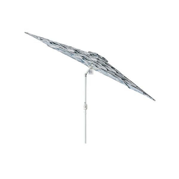 2.45m Large Waterproof Garden Umbrellas Heavy Duty Parasol Sun Umbrella
