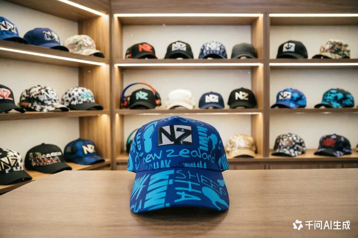 Glow Dark Print Baseball Cap Phosphorescent Ink Nighttime Five Panel Custom Logo Design
