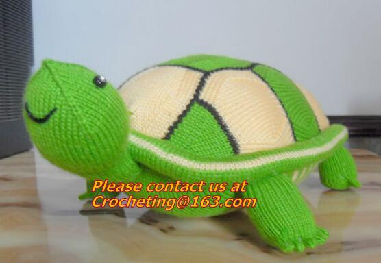 knitting woolen green evil monkey doll toy fashion Christmas gift for kids children