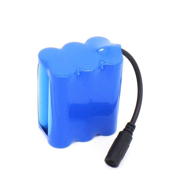 8Ah 3.7 V Rechargeable 18650 Lithium Battery Pack with DC 5.5×2.1 Female Plug & BMS Protection Board for Portable Electronic Devices, UN38.3 Certified