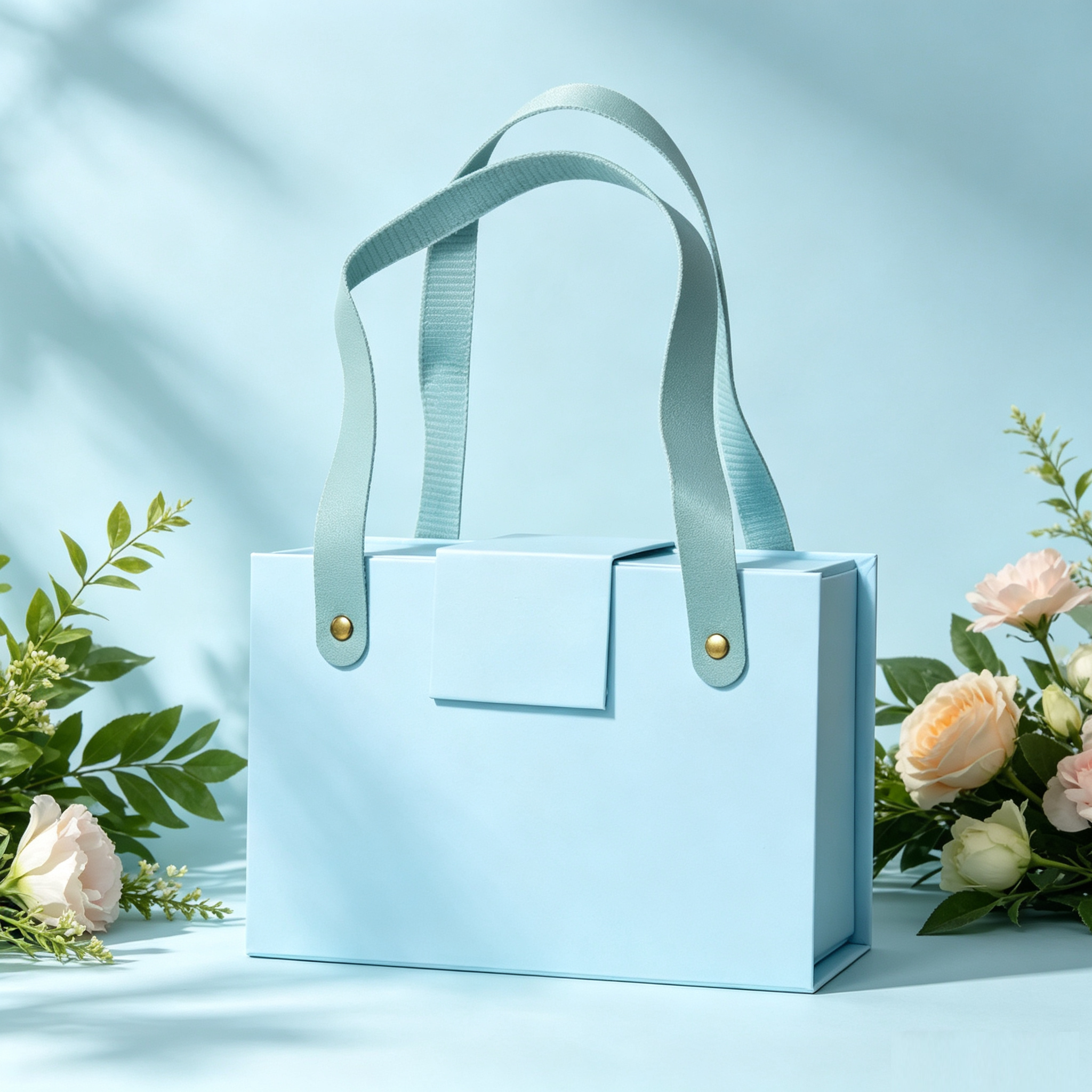 Luxury PPWR Standard Flat Shipment Foldable Rigid Shopping Bag, Durable Paper Packaging, Magnetic Closure, Custom Design for Luxury Brand, Fashion, Art, Garments, Shoes, Bags, Boutique Store