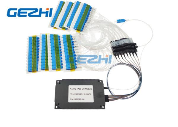 L conector atérmico Calibre de diâmetro de fios DWDM SC/PC dos canais 50Ghz da faixa 96