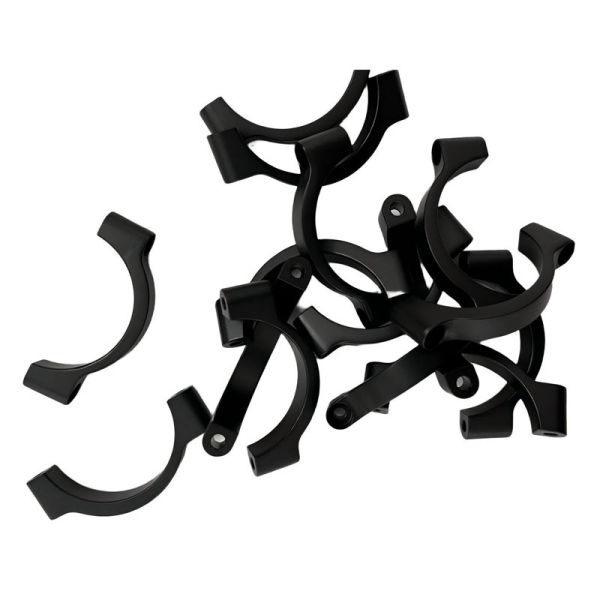 Customized Steel CNC Spare Parts with Black Oxidation Surface Finish and ±0.002~0.005mm Tolerance ISO9001:2015 Certified