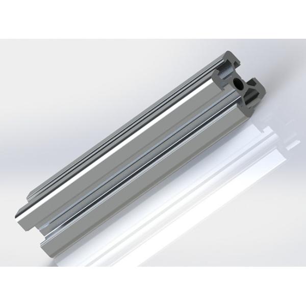 GB Standard 20 * 20 T Slot Aluminum Profile Natural Anodized With 5mm Hole