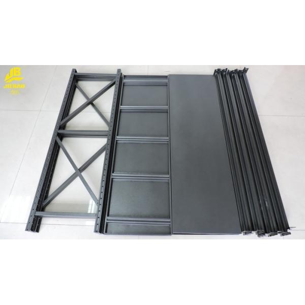 Warehouse Storage Medium Duty Steel Rack For Home / Industrials 100kg / Layer Load