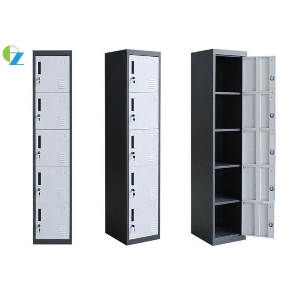 Шкафчик одиночного замка ключа 5 дверей стальной для одежд и шкафа ботинок стального