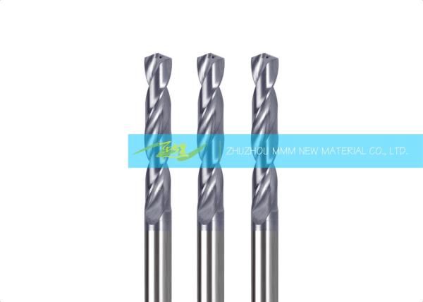 Nano - Coating Solid Carbide Drill For Stainless Steel With Inner Cooling