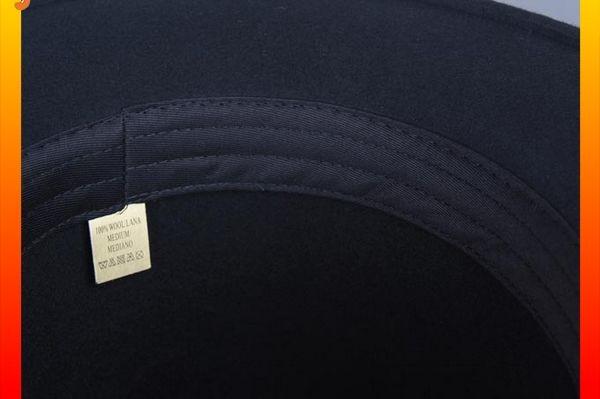 0070371 Sun Accessory customized  winter wool felt fashion style fedora  hats  ,men hats and caps wholesaling