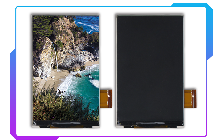 480x800 Transflective Color TFT Display IPS Panel Touch Screen LCD With NT35510 Driver IC