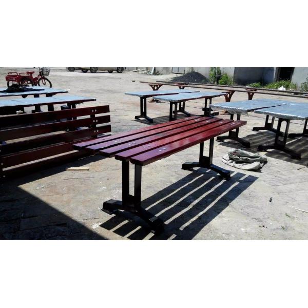 hot sales pretty park long chair with steel bordery YGPC-033TJ