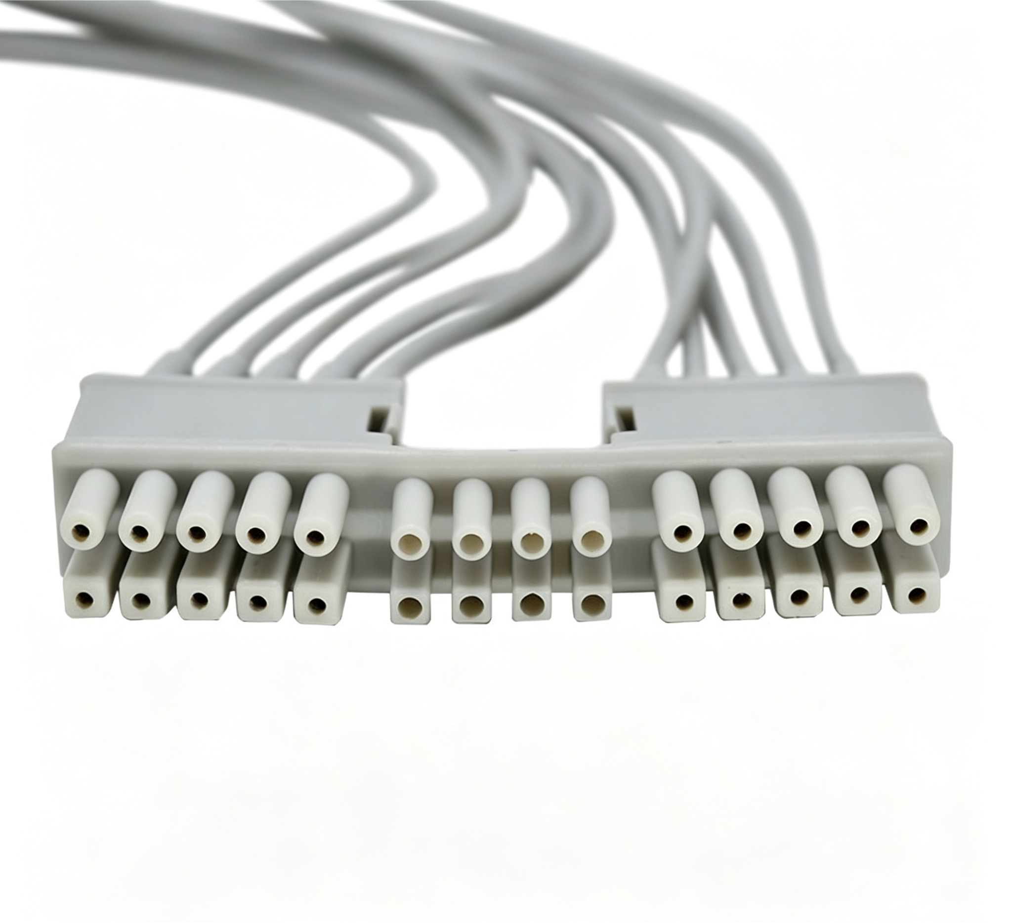 CE Certified ECG Machine Patient Cable 1.2m Lead Shielded Cable For Mortara