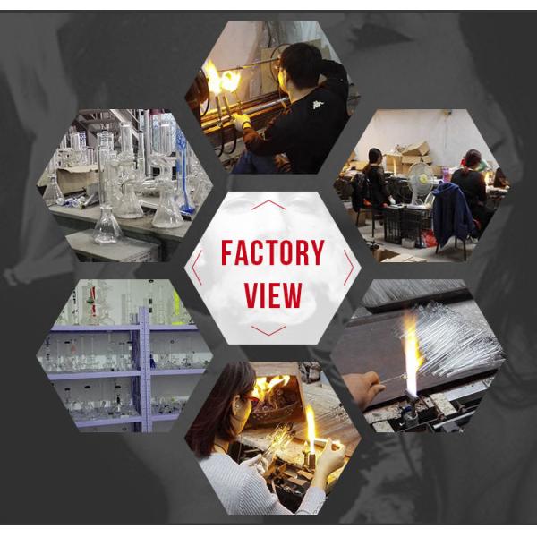 Engraved 14 Inch Beaker Smoking Glass Water Hookah Pipe 35mm