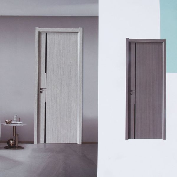 Custom Modern Interior Original Wood Doors Push Pull Operation For Residential Commercial