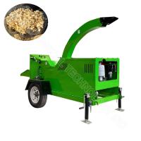 Déchiqueteur de bois déchiqueteur mobile machine de déchiqueteur de bois de jardin déchiqueteur de bois 50hp
