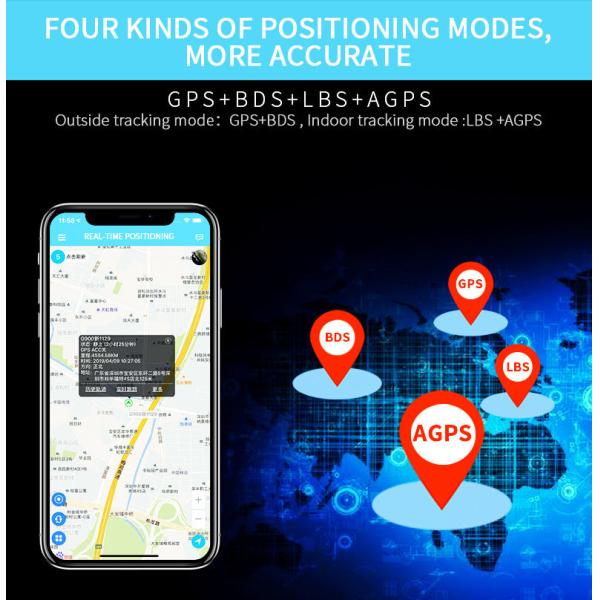 200mAh TCP Hidden Vehicle GPS Tracker GPRS MTK GSM For Car Ebike