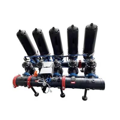4 Inch Disc Super Automatic Self Cleaning Irrigation Filter Sets 5pc Per Set