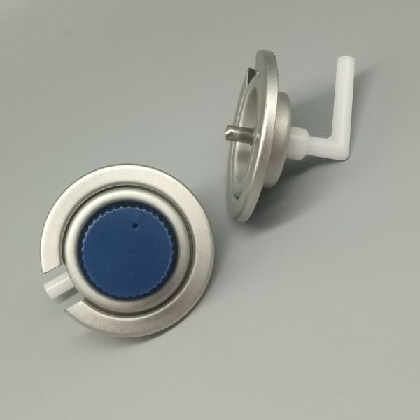 Safety-First Butane Gas Valve - Leak-Proof Regulator with Child-Resistant Knob for Indoor Stoves