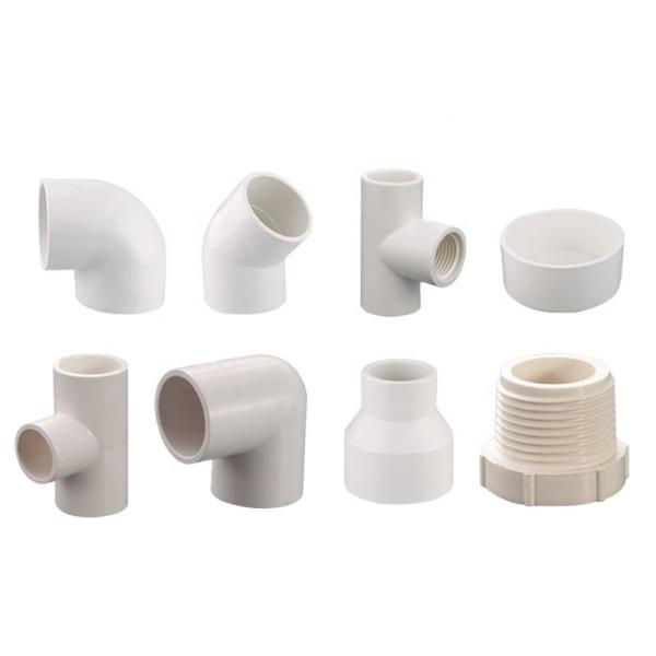 ASTM Standard 3/4 Inch 3 Way Corner Connector Joint Elbow PVC Pipe Fittings for Plumbing