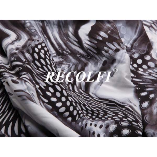 Ink Jet Digital Print Recycled Poly Activewear Knit Fabric Luxe High Stretch