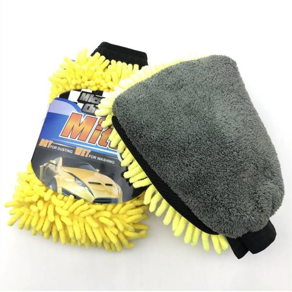 перчатки синеля Microfiber перчатки синеля инструментов автомобиля перчатки Microfiber автомобиля мытья 25x18cm чистые