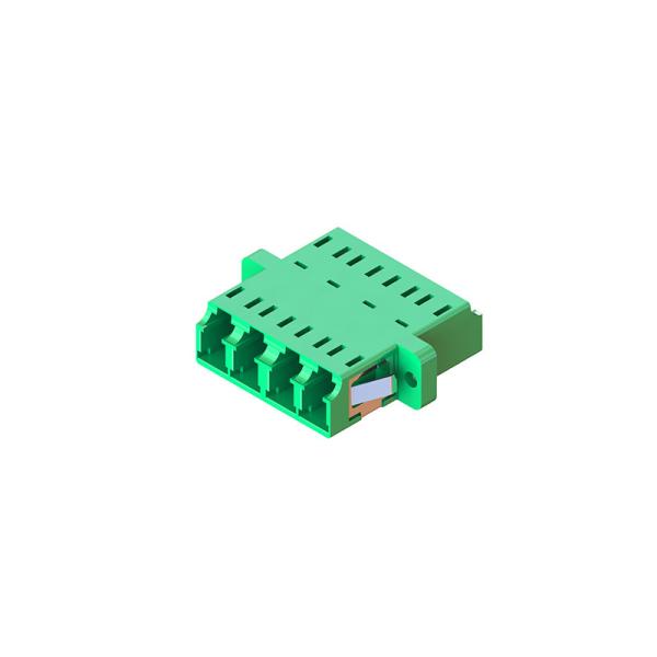 D4 Adaptateur de fibre optique de type LC avec bride en couleurs multiples et bonne portabilité