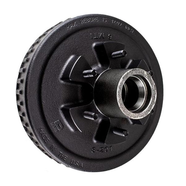 Trailer Axles Parts Cast Iron 10" 12" Mobile Home Brake Drum for 3500 7000 lbs