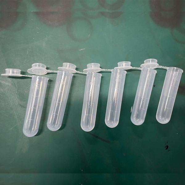 High Speed Blood Collection Tube 5ml PP Test Tube with Round Bottom and Cap Max RCF 50000xg