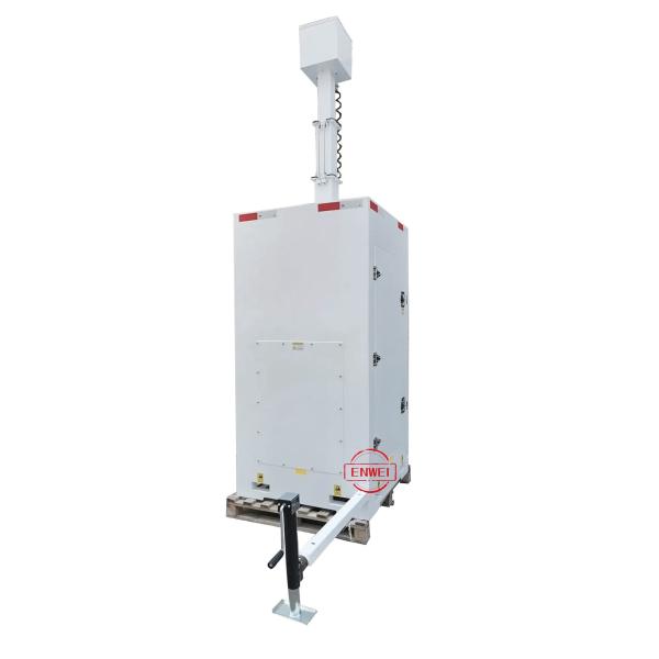 Rugged Waterproof Design Cube Surveillance Tower For Harsh Environments
