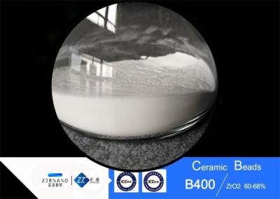 ZrO2 62% Ceramic Blasting Media Micro Beads For Metal Workpieces Blasting