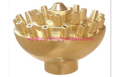 Fixed Big Base 3 Layer Blossom Flower Pond Fountain Nozzles Water Fountain Spray Heads