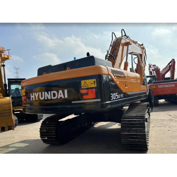 Original Brand Used Hyundai 305 Hydraulic Excavator 30 Ton Heavy Equipment Machine Je suis désolée