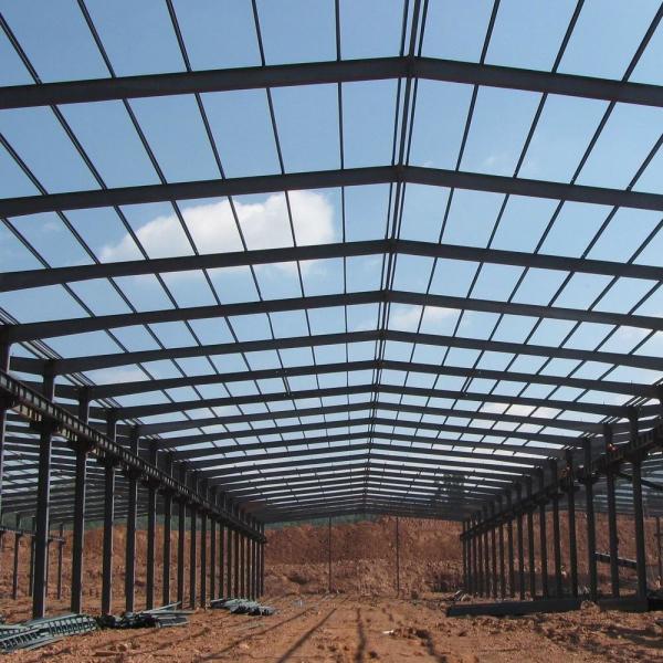 Q355 Q235 Steel Structure Aircraft Hangar Shed Construction With Aluminum Alloy Window