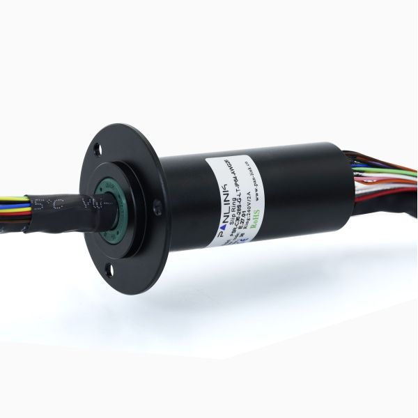 All-Terrain Industrial-Grade Slip Ring with Gigabit Ethernet, 36 Circuits, and 240VAC for High-Reliability Applications