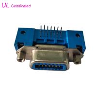 Centronic 50 conectores fêmeas do campeão do PWB de 36 24 14 Pin Right Angle com linha de parafuso
